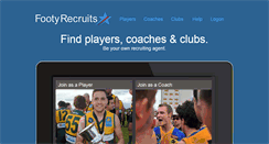 Desktop Screenshot of footyrecruits.com